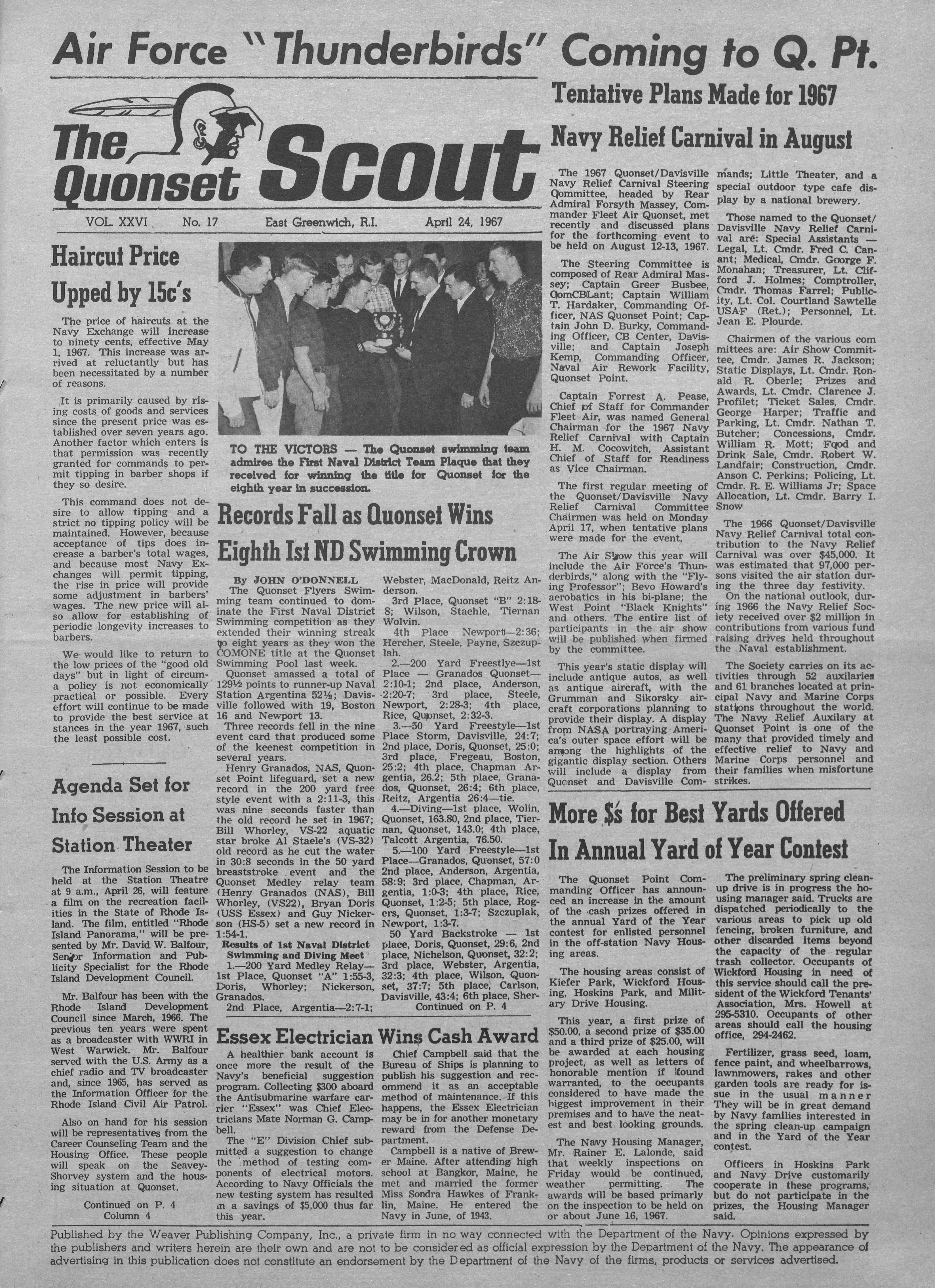 April 24, 1967