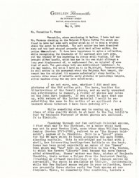 Letter from J. Herbert Gebelein to Cornelius Moore 5/8/70
