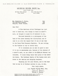 Letter from Phillip Basson to Cornelius Moore 3/9/64
