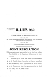 H.J. Res. 962