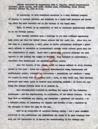 Radio Address regarding 1948 election