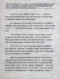 Remarks at the 1958 graduation exercises of the North Smithfield grammar schools