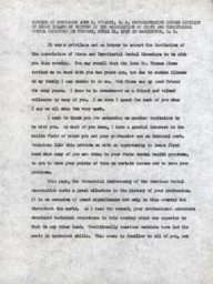 Address of Honorable John E. Fogarty, U.S. Representative Second District of Rhode Island at meeting of the Association of State and Territorial Dental Directors on Tuesday, April 21, 1959 in Washington, D.C.