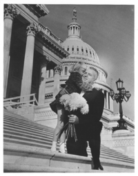 Retarded Child on Capitol Steps