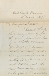 John Greenleaf Whittier letter to George Stewart, Jr., 1878 November 16