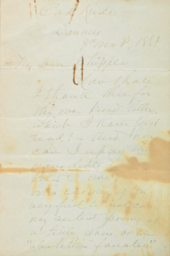 John Greenleaf Whittier letter to Edwin P. Whipple, 1881 March 8