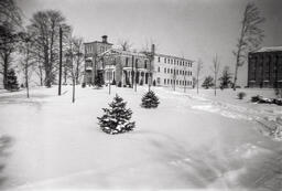 Winter View of Guzman Hall now Martin Hall
