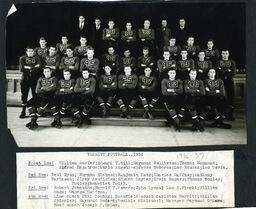 Providence College Men's Football Varsity Team 1936