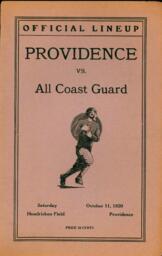 Providence College Men's Football vs All Coast Guard