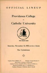 Providence College Men's Football vs Catholic University