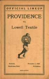 Providence College Men's Football vs Lowell Textile