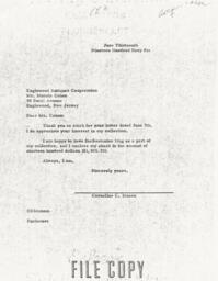 Letter from Cornelius Moore to Morris Cohon 6/13/66