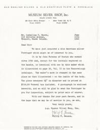 Letter from Phillip Basson to Cornelius Moore 6/16/64