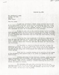 Letter from Joseph Ott to Cornelius Moore 12/15/64