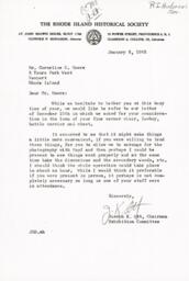 Letter from Joseph Ott to Cornelius Moore 1/5/65