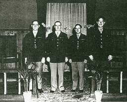 Reverend Edward P. Doyle with Army Chaplains