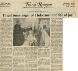 Priest turns anger of Holocaust into life of joy