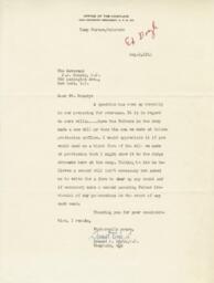 Letter from Reverend Edward P. Doyle, O.P. to Reverend P.J. Conaty, O.P.