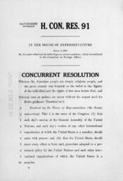 H. Con. Res. 91