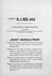H.J. Res. 663
