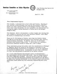 Letter to John E. Fogarty
