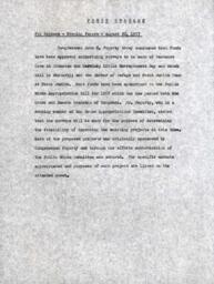 Press Release: 1957
