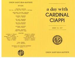 A Day with Cardinal Ciappi