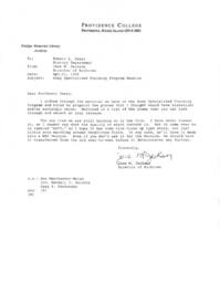 Letter from Jane Jackson to Robert Deasy