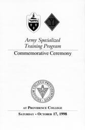 ASTP Commemorative Ceremony- Program
