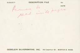 Description of Paul Revere Tablespoons
