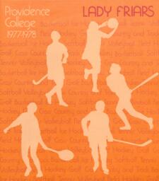 Providence College Women's Athletics 1977-1978 Lady Friars Progam