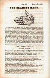 The Branded Hand, by John Greenleaf Whittier