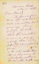 John Greenleaf Whittier letter, 1886 June 15