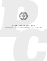 Providence College Commencement Program 2020