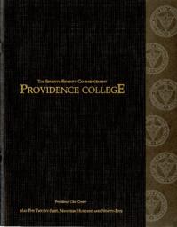 Providence College Commencement Program 1995